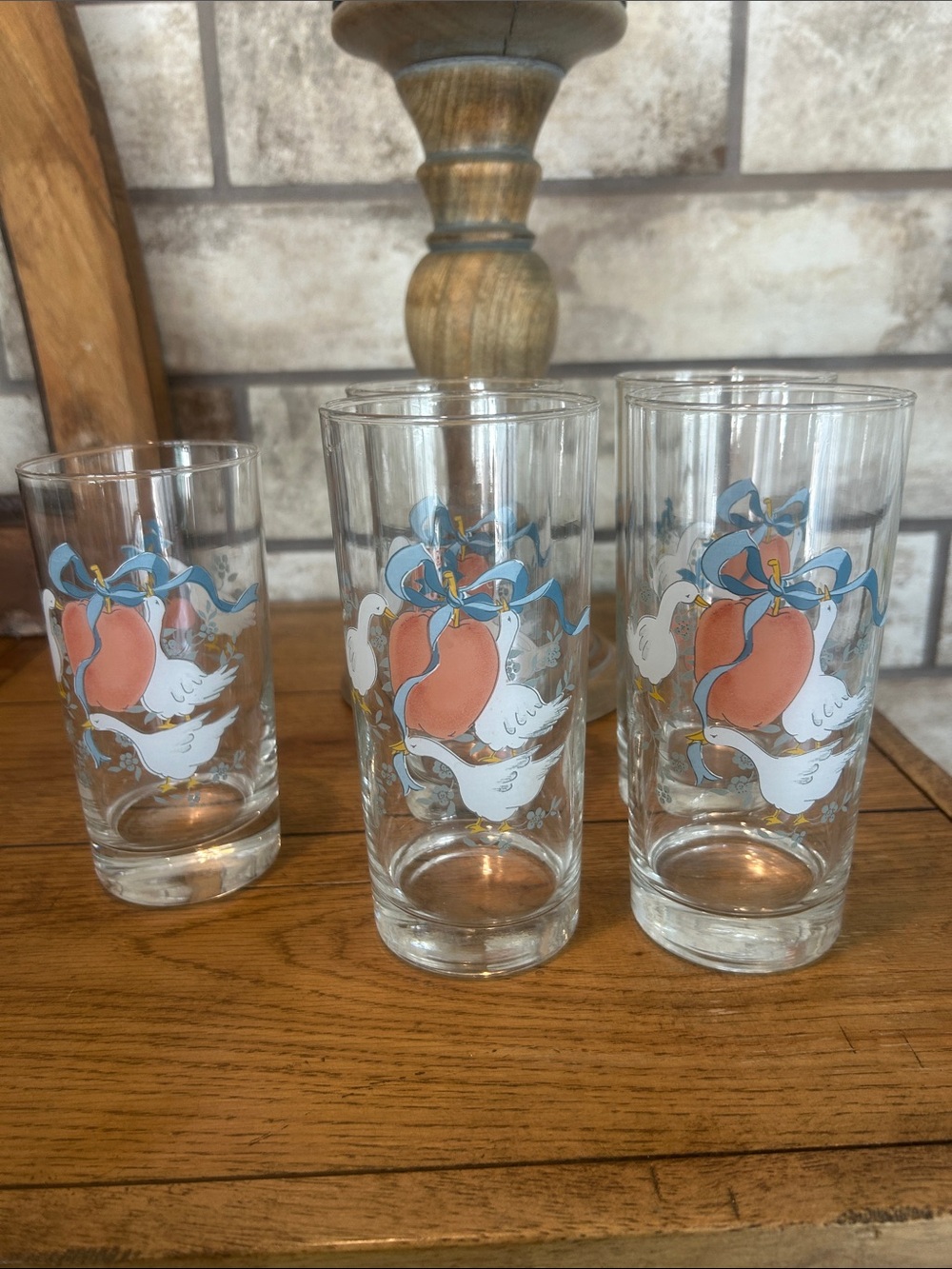 Marmalade vintage drinking glasses